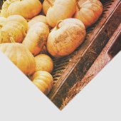 Pumpkins on Pickup Truck Herfst  ontkoppeling Tissuepapier (Detail)