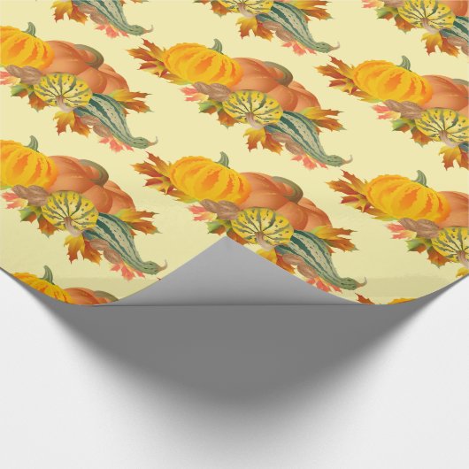 Pumpkins Pattern Cadeaupapier (Hoek)