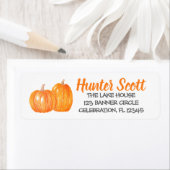 Pumpkins Pumpkin Patch - Retouradres Etiket (Insitu)