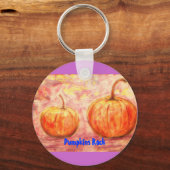 Pumpkins Rock Sleutelhanger (Voorkant)