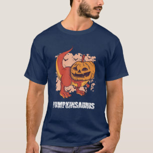 Pumpkinsaurus Pumpkin Rex Halloween T Rex Pumkin H T-shirt