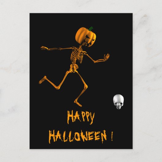 Pumpleton speelt Soccer Briefkaart (Voorkant)