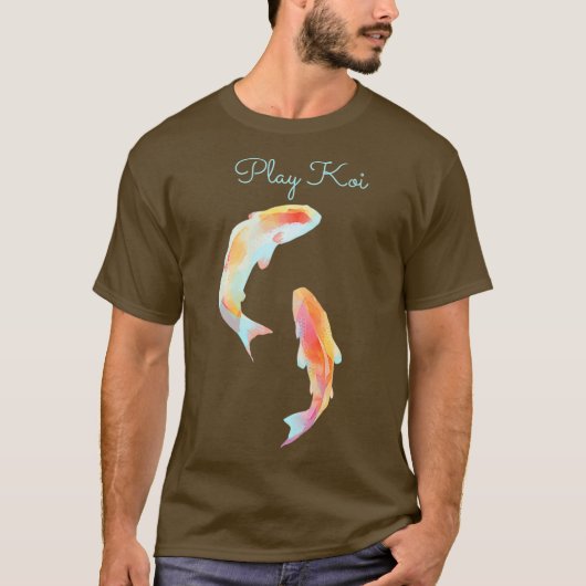 Pun Asian Koi T-shirt (Voorkant)