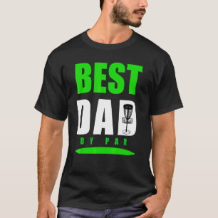 Pun Best Pap By Disk Golf voor Frisbee Golfen Fath T-shirt