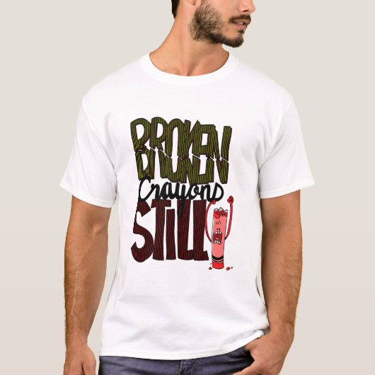 Pun broken t-shirt (Voorkant)