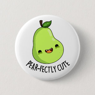 Pun met peulvruchten (snoepgoed) ronde button 5,7 cm