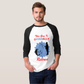 Pun retirement O-Fish-Ally in ruste Fisherman Funn T-shirt (Voorkant volledig)