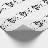 pun tand cadeaupapier (Hoek)