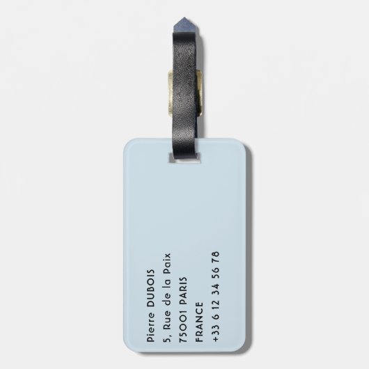 Punakha Dzong - Bhutan Bagagelabel (Achterkant verticaal)