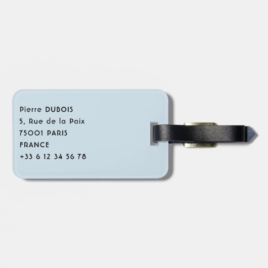 Punakha Dzong - Bhutan Bagagelabel (Achterkant horizontaal)