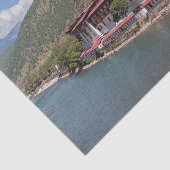 Punakha Dzong in Bhutan Tissuepapier (Detail)