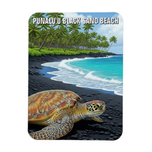Punaluʻu Big Island Hawaii Reis Magneet