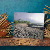 Punaluʻu Black Sand Beach Hawaii Big Island Fotoplaat (Zijkant)