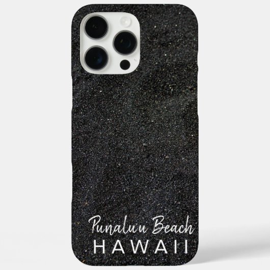 Punalu'u Beach Hawaii - Black Sand Beach Case-Mate iPhone Case (Achterkant)