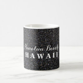 Punalu'u Beach Hawaii - Black Sand Beach Foto Koffiemok