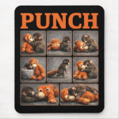 Punch Baby Monkey Muismat (Voorkant)