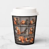 Punch Baby Monkey Papieren Bekers (Achterkant)