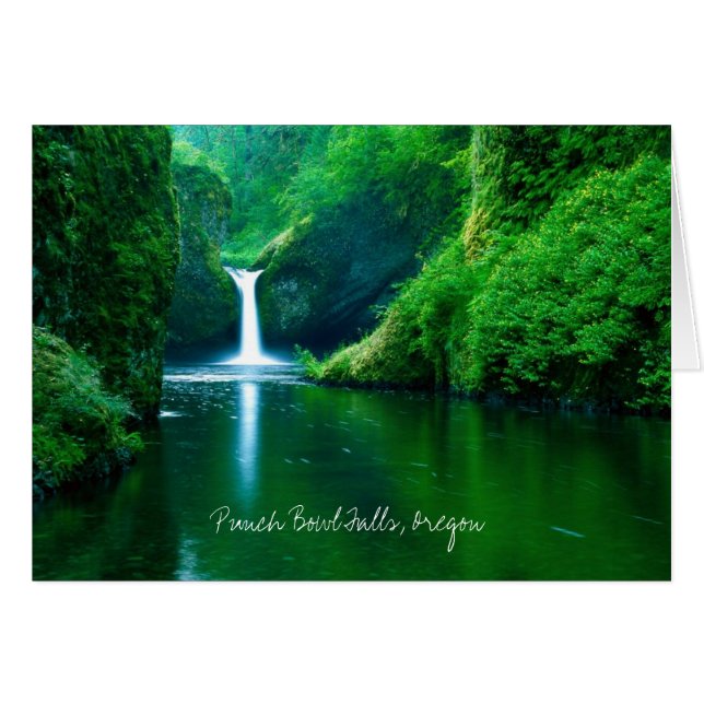 Punch Bowl Falls, Columbia River Gorge NRA, Oregon (Devant horizontal)