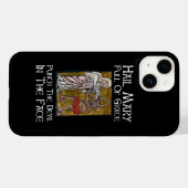 Punch de duivel in het gezicht! Case-Mate iPhone case (Achterkant (horizontaal))