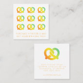 punch de fidélité bretzels doux (Devant / Derrière)