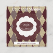 punch de fidélité diamant de beigne rétro (Dos)