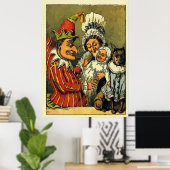 Punch en Judy Poster (Thuiskantoor)