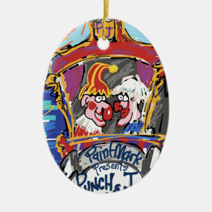 Punch & Judy door PaintMark Keramisch Ornament