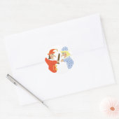 Punch & Judy Ronde Sticker (Envelop)