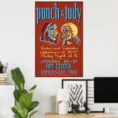 Punch & Judy Vintage Poster (Thuiskantoor)