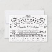 Punch Kaart  Ticket Banner Sla de datum op (Voorkant)