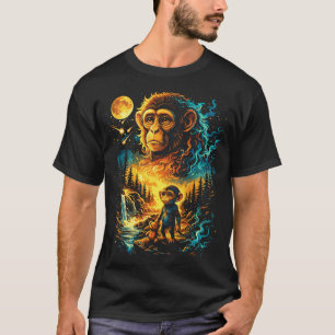 Punch Monkey Viraal Internet Meme T-shirt