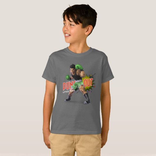 Punch Out (Bokssport) | KINDER T-shirt (Voorkant volledig)