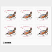 Punch the Monkey 3" Stickers (Vel)