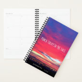 Punch Today in Face Hot Pink Harbour Sunrise Planner (Display)