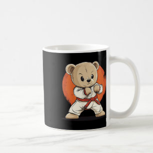Punch-up van uw stijl met deze karate Beer ontwerp Koffiemok