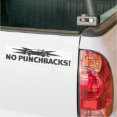 Punchbuggy Black - Geen Punchbacks! Bumpersticker (Op Truck)