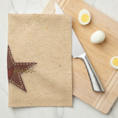 Punched Tin Star Kitchen Towel Theedoek (Quarter Fold)