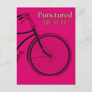 Puncted Bicycle Briefkaart