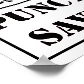 Punctuatie bewaart levens - Poster (Hoek)