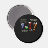 Punctuatie Marks English Language Teacher Student Magneet (Voorkant / Achterkant)