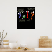 Punctuatie Marks English Language Teacher Student Poster (Keuken)