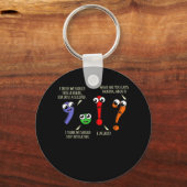 Punctuatie Marks English Language Teacher Student Sleutelhanger (Voorkant)