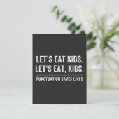 Punctuatie slaat levens op bedankkaart (Staand voorkant)