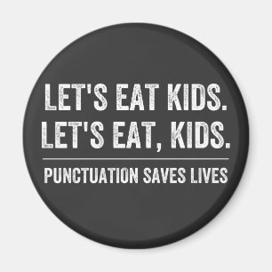 Punctuatie slaat levens op magneet