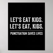 Punctuatie slaat levens op poster (Voorkant)