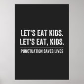 Punctuatie slaat levens op poster (Voorkant)