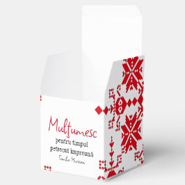 Pungi pentru cadou de parastas bedankdoosjes