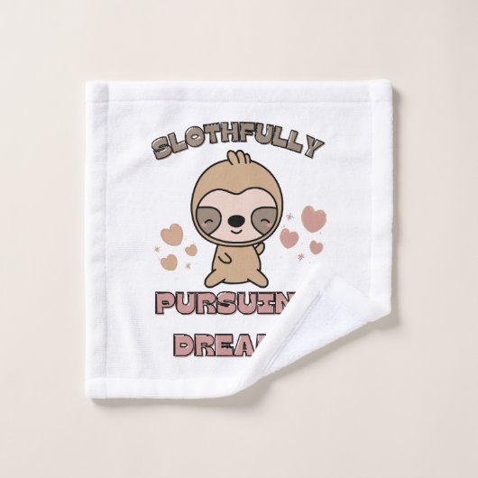 Punition d'animal de paresse mignon (Gant de toilette)