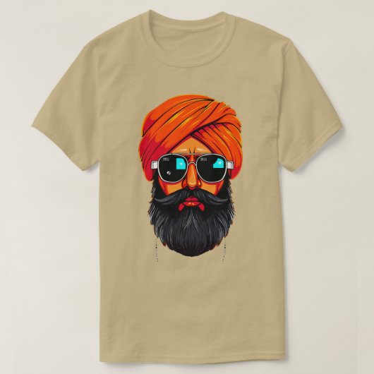 Punjabi Design T-shirt (Design voorkant)