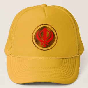 Punjabi Khanda Sikh Khalsa ontwerp van decal pet